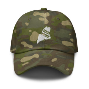 Red State Maine Multicam Camo Hat Tropic Front