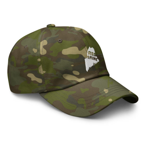 Red State Maine Multicam Camo Hat Tropic Right Front