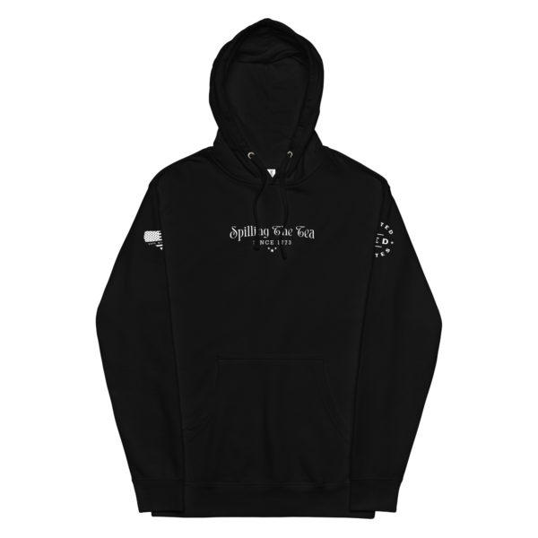 Spilling The Tea Since 1773 Hoodie Classic Black