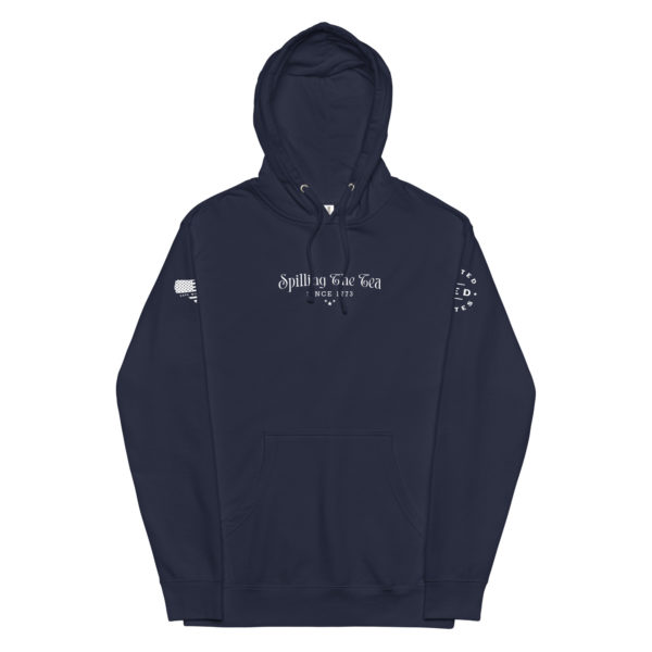 Spilling The Tea Since 1773 Hoodie Classic Navy