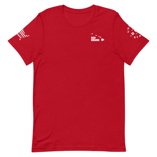 Unisex Staple T Shirt Red Red Hawaii