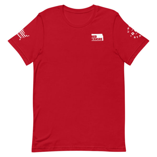 Unisex Staple T Shirt Red Red Kansas