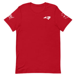 Unisex Staple T Shirt Red Red North Carolina