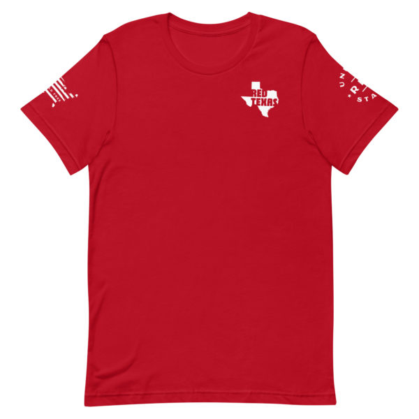 Unisex Staple T Shirt Red Red Texas